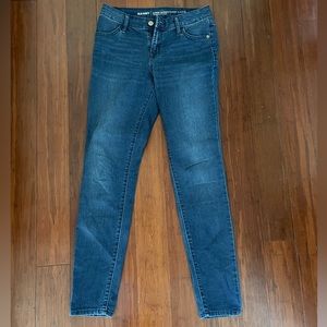 Old Navy Super Skinny Mid-Rise Jeans Rinse Wash Size 2
